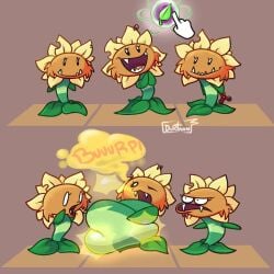 primal sunflower (pvz) from plants vs zombies by dirtann