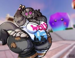 wolfie (fortnite) from fortnite by drokmars