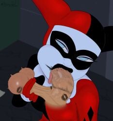 harley quinn from batman (series) by stitchwool