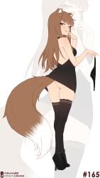 holo from spice and wolf by likunea