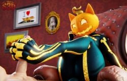 3d_(artwork) 3d_animation 4_toes animated anthro background_music chair dialogue digital_media_(artwork) duo edging epic_games faceless_character faceless_human faceless_male feet felid female food foot_fetish foot_play footjob for_a_head fortnite fortnite:_battle_royale fruit furniture genitals hi_res human humanoid_genitalia humanoid_penis inside long_playtime male male/female mammal meme music no_nut_november object_head orgasm_denial paws penis plant pumpkin pumpkin_head sex shachath3d smile smirk sound sound_warning spice_(fortnite) tagme toes two-footed_footjob video