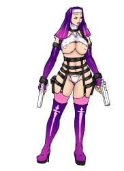 1girls battle_nun big_ass big_breasts big_thighs breasts curvaceous curvy curvy_figure digital_media_(artwork) female female_only hips hourglass_figure huge_ass huge_breasts huge_thighs large_ass large_breasts large_thighs legs light-skinned_female light_skin mature mature_female nun onagi skimpy skimpy_nun slim_waist thick thick_hips thick_legs thick_thighs thighs voluptuous waist wide_hips wide_thighs