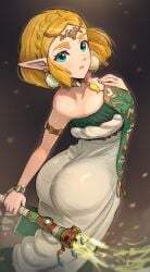 princess zelda from nintendo by gonzarez