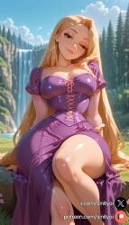 rapunzel from disney by sinity