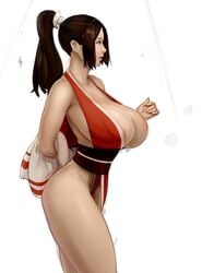 mai shiranui from fatal fury by materclaws
