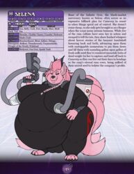 bodysuit canid canine clothing cyberpunk fapp fox future hi_res mammal milk multi_tail obese overweight rpg_(disambiguation) smallergod tight_clothing