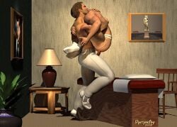 dgerzeeboy 3d muscular bara gay yaoi original dated male male_only tagme 2003