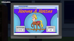 american_dad francine_smith computer computer_monitor monitor otakusedits screencap screenshot screencap_edit screenshot_edit text kinky milf edit edited nsfw horse centaur centaur_girl girl website blonde_hair blonde_female