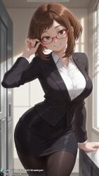 ochaco uraraka from boku no hero academia by dreamyan ai