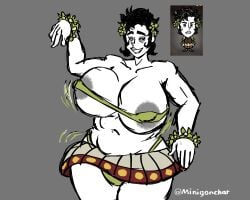 winona_(don't_starve_together) don't_starve_(series) don't_starve_together bikini skirt milf huge_breasts huge_ass thick_thighs minigonchar white_skin nipples_outside smilling dancing shaking_hips black_hair chubby chubby_female 1girls solo solo_female no_background big_belly thong shaking_breasts short_hair strong_female strong_woman mommy_milkers