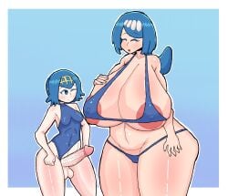 lana (pokemon) from pokemon by kiwiartsworks