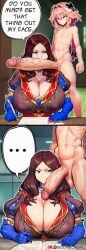 ... 1boy 1girl 2026 2d 2koma absurd_res absurd_resolution absurdres ai_generated astolfo_(fate) big_ass big_breasts big_penis black_bow blue_eyes blue_gloves blush bow braid breasts brown_hair cleavage clothed_female_nude_male comic desk elbow_gloves english_text erection fate/apocrypha fate/grand_order fate_(series) gloves goonie_bear hair_bow hair_intakes hair_ribbon hetero hi_res high_quality high_resolution highres huge_breasts huge_penis image large_penis leonardo_da_vinci_(fate/grand_order) long_hair multicolored_hair navel nude parted_bangs patreon patreon_username penis penis_awe penis_on_face pink_hair puffy_short_sleeves puffy_sleeves short_sleeves single_braid speech_bubble spoken_ellipsis testicles uncensored uncensured veins veiny_penis watermark