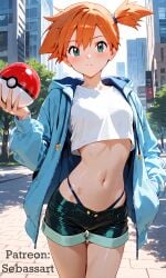 misty (pokemon) from patreon by sebassart