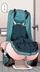 hatsune miku from vocaloid