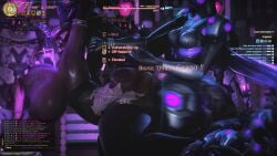 3d abducted anal anal_sex anal_training android ass au_ra bad_end bdsm big_breasts body_modification bondage bound breasts breasts_out captured chat_box chat_log debuff defeated female final_fantasy final_fantasy_xiv forced from_behind game game_mechanics gameplay_mechanics gpose_(ffxiv) grabbing horn hud machine machinery minettexiv modification monster nipples paralyzed rape raped_by_monster restrained restraints robot sex_slave side_fuck side_view slave status_ailment status_bar status_effect suspended sweat tagme tied training