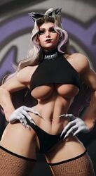 1girls 2026 3d 3d_(artwork) alluring big_breasts black_cat_(marvel) black_cat_(marvel_rivals) black_cat_(urban_predator) breasts bursting_breasts claws curvaceous curvaceous_body curvaceous_female curvaceous_figure curvaceous_hips curvy curvy_body curvy_female curvy_figure curvy_hips ear_piercing enticing felicia_hardy female female_only gloves green_eyes hips hourglass_figure huge_breasts large_breasts light-skinned_female light_skin looking_at_viewer marvel marvel_comics marvel_rivals massive_breasts purple_lipstick renanvp revealing_clothes seducing seductive seductive_look seductive_pose skimpy skimpy_clothes spider-man_(series) superheroine teasing teasing_viewer temptation tempting tempting_viewer thick thick_breasts thick_hips thick_thighs unmasked voluptuous voluptuous_female white_hair wide_hips