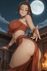 1girls ai_generated avatar female female_only honeywaifu solo ty_lee