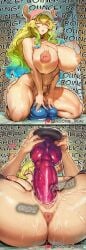 1girl 2026 2d absurd_res absurd_resolution absurdres ai_generated anus ass baseball_cap big_ass big_breasts big_dildo blonde_hair blue_hair blush breasts closed_eyes completely_nude dildo dildo_riding dragon_girl dragon_horns english_text female_masturbation goonie_bear gradient_hair green_hair hat heart hi_res high_quality high_resolution highres horns horns_through_headwear huge_breasts huge_dildo image inverted_nipples kobayashi-san_chi_no_maidragon large_areolae large_insertion long_hair lucoa_(maidragon) lying maidragon masturbation motion_blur motion_lines multicolored_hair navel nipples nude object_insertion on_back open_mouth patreon patreon_username puffy_nipples pussy pussy_juice sex_toy spread_legs sweat thick_thighs thighs uncensored uncensured vaginal vaginal_object_insertion watermark