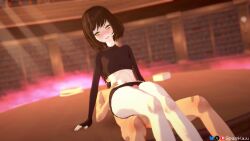 1boy 1girls 3d 3d_animation animated ass averting_eyes between_legs big_ass black_shirt black_shorts blush blushing_profusely book bouncing_ass bouncing_breasts brown_hair cincaoizz clothed_female_nude_male clothed_sex cottontailva cowgirl_position cropped_shirt desk embarrassed embarrassed_female female female_on_top fingerless_arm_sleeves flustered flustered_female grimmivt hip_grab indie_virtual_youtuber jiggle jiggle_physics library light-skinned_female light-skinned_male light_skin long_sleeves midriff moaning navel outercourse pale_skin pale_skinned_female penis penis_between_thighs short_hair shy shy_smile small_breasts sound spamkaju stomach tagme thick thick_thighs thigh_grab thigh_jiggle thigh_sex thighs video virtual_youtuber vtuber wide_hips yellow_eyes