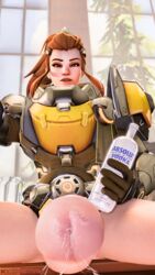 1futa 3d 3d_(artwork) animal_genitalia animal_penis armor balls blizzard_entertainment bottle brigitte cum cum_in_mouth dickgirl drunk futa_only futanari glans holding holding_object huge_cock intersex netfuta overwatch partially_clothed pov pov_eye_contact red_hair sfm solo source_filmmaker spread_legs taker_pov testicles vodka