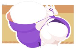1girls anthro areolae ass belly belly_on_ground belly_overhang big_ass big_belly big_breasts breasts colossal_breasts crown doublecatte fat female female_focus female_only furry goat goat_girl hips huge_ass huge_breasts hyper hyper_ass hyper_breasts large_ass large_breasts milf mom mother necklace nipples overweight overweight_female panties stomach thick_thighs thighs toriel undertale undertale_(series) underwear weight_gain white_fur wide_hips