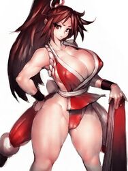 mai shiranui from fatal fury by fumio (rsqkr)