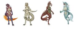 4futas 4girls absurd_res agnaktor amphibian_(mh) anon_bardos anthro areolae balls barioth breasts brute_wyvern capcom dark-skinned_futanari erect_nipples erection flying_wyvern furry futa_only futa_sans_pussy futa_with_futa futanari glavenus hi_res intersex leviathan_(mh) monster_hunter nipples nude penis scalie video_games zamtrios