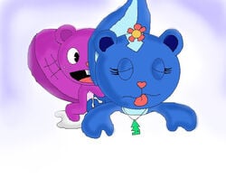 beaver blue_body blue_fur cum flower happy_tree_friends interspecies male/female mondo_media petunia petunia_(htf) purple_body purple_fur shadowlink350 skunk straight tagme toothy_(htf)