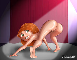 disney female female_only human kim_possible kimberly_ann_possible nipples pussy solo straight_hair tagme tooner