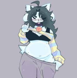 temmie from undertale by scentedpocky