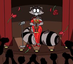uva the raccoon fan art