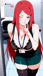 uzumaki kushina from naruto by boosterred99