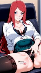 uzumaki kushina from naruto by boosterred99
