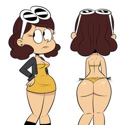 thicc qt from the loud house by scobionicle99