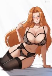 matsumoto rangiku from bleach by hioyami