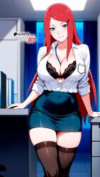 uzumaki kushina from naruto by boosterred99