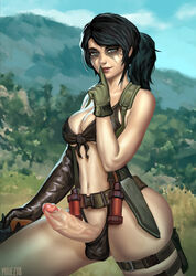 quiet (metal gear) from metal gear solid by mavezar