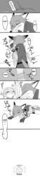 ... anthro anthro_on_anthro black_and_white blush canid canine closed_eyes clothed clothed_sex clothing comic dialogue disney duo edit english_text female female_penetrated fox greyscale hard_translated heart hi_res judy_hopps lagomorph leporid male male_penetrating male_penetrating_female mammal meno monochrome nick_wilde penetration rabbit red_fox sex speech_bubble straight text translated zootopia