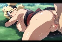 ai_generated big_breasts dogvahkiin naruto_(series) on_ground sex sex_from_behind temari