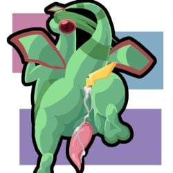 1:1 anal anal_vore animal_genitalia ass flygon generation_1_pokemon generation_3_pokemon genitals hi_res lineless male male_pred nintendo penis pikachu pokemon pokemon_(species) vore xxvvxx