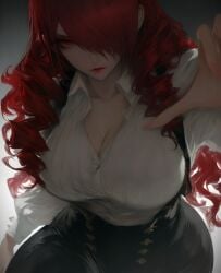 mitsuru kirijo from persona by ly (artist)
