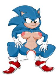 sonic the hedgehog from sega by pizzasnap
