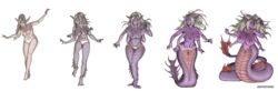 2017 4_arms alpha_channel big_breasts blizzard_entertainment breast_expansion breasts clothed clothing elf female hi_res humanoid humanoid_pointy_ears lamia looking_at_viewer multi_arm multi_limb nipples nude okayokayokok purple_body pussy reptile scalie serpentine simple_background smile snake solo species_transformation standing surprise topless torn_clothing transformation transparent_background underwear video_games void_corruption_(warcraft) warcraft world_of_warcraft