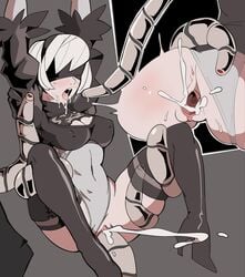 yorha 2b from nier by ragingbarbarians