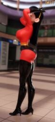 1girls 3d aged_up big_ass big_thighs breasts bubble_ass bubble_butt curvaceous curvy curvy_figure dark_hair disney female female_only hips hourglass_figure latex legs light-skinned_female light_skin pixar slim_waist smitty34 the_incredibles thick thick_hips thick_legs thick_thighs thighs violet_parr voluptuous waist wide_hips