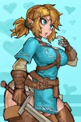 link from the legend of zelda by saiykik