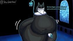1girl 1girls breasts cat_ears curvy deltarune deltarune_chapter_5 female furry legs nun nun_outfit tagme tasque_manager tasque_manager_(deltarune) tasque_manager_(nun) thick_thighs tight_clothing voluptuous voluptuous_female yellow_eyes