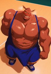 warner_brothers space_jam looney_tunes ai_generated civitai gay yaoi male male_only pound_(space_jam) heretomunch