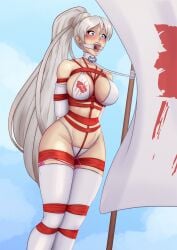 weiss schnee from rwby by puffpow