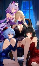 castorice (honkai: star rail) from genshin impact by impacter